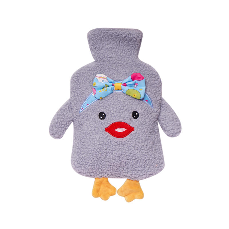 Cute cartoon warm water bag hot compress for home use