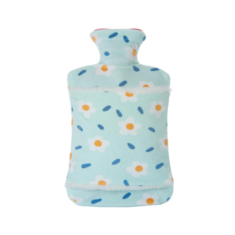 Convenient carry-on rubber warming hot water bag