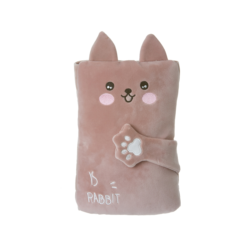 Cute cartoon plush Korean version electric hot water bag